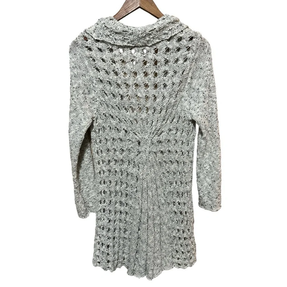 EUC - Soft Surroundings Teressa Crochet Cardigan - Winter White - size M